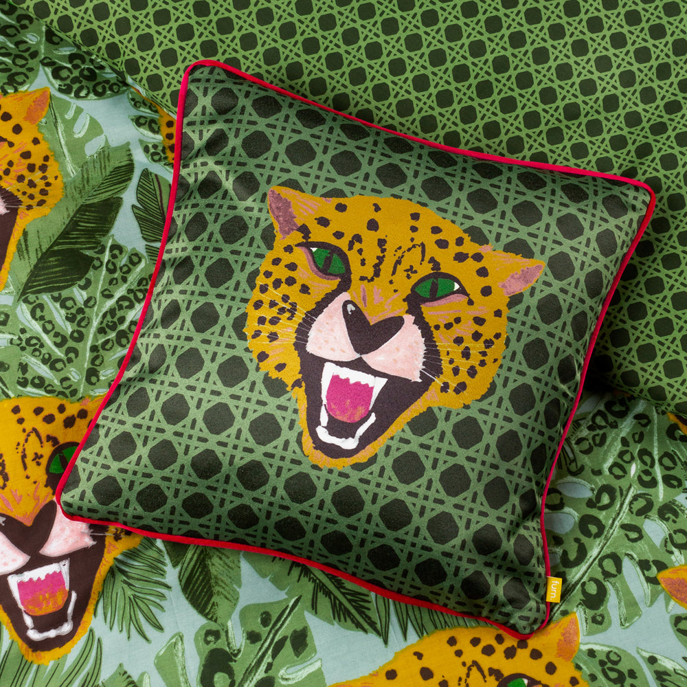 Cheetah 2024 print cushion