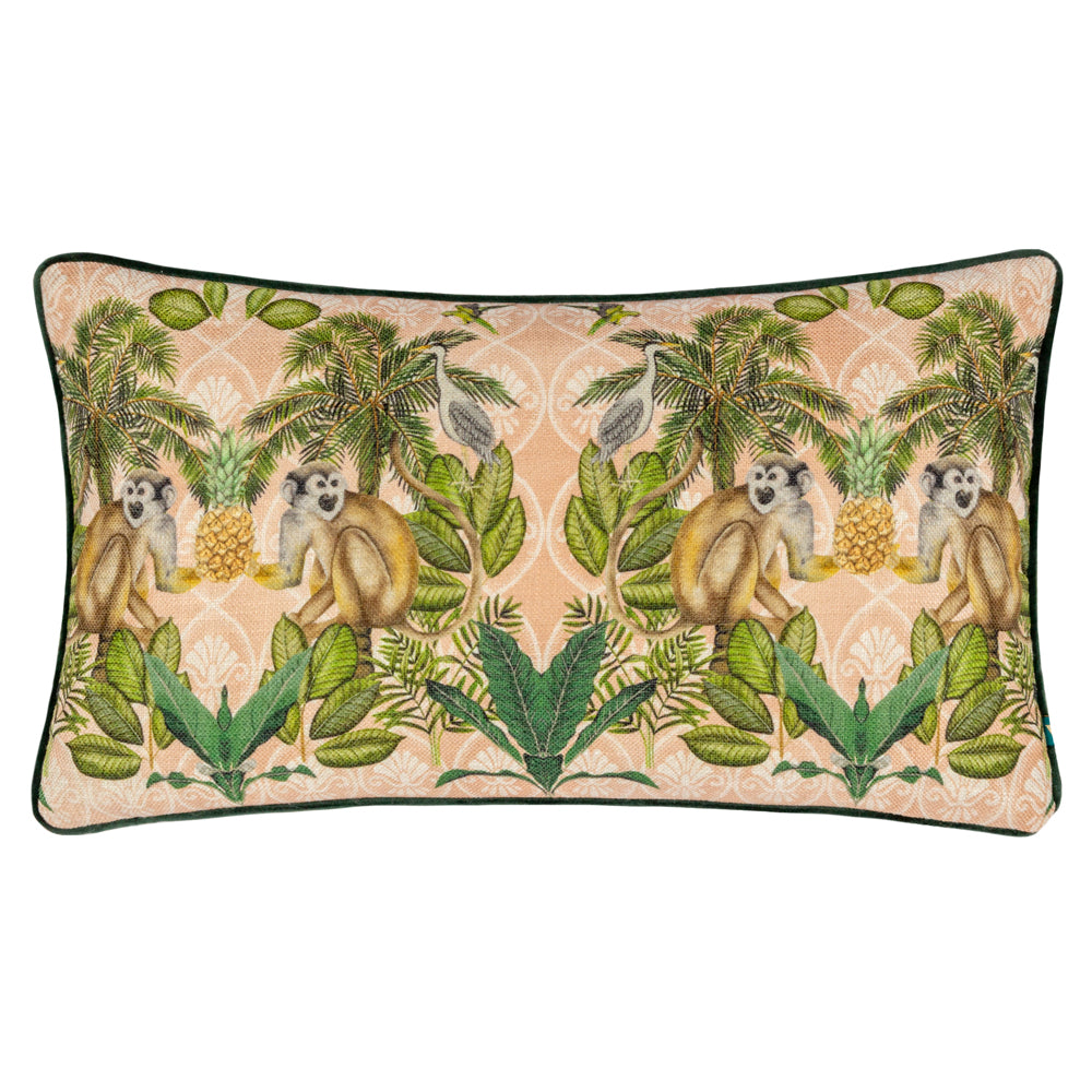 Valera Korba Monkey Tropical Cushion Multicolour