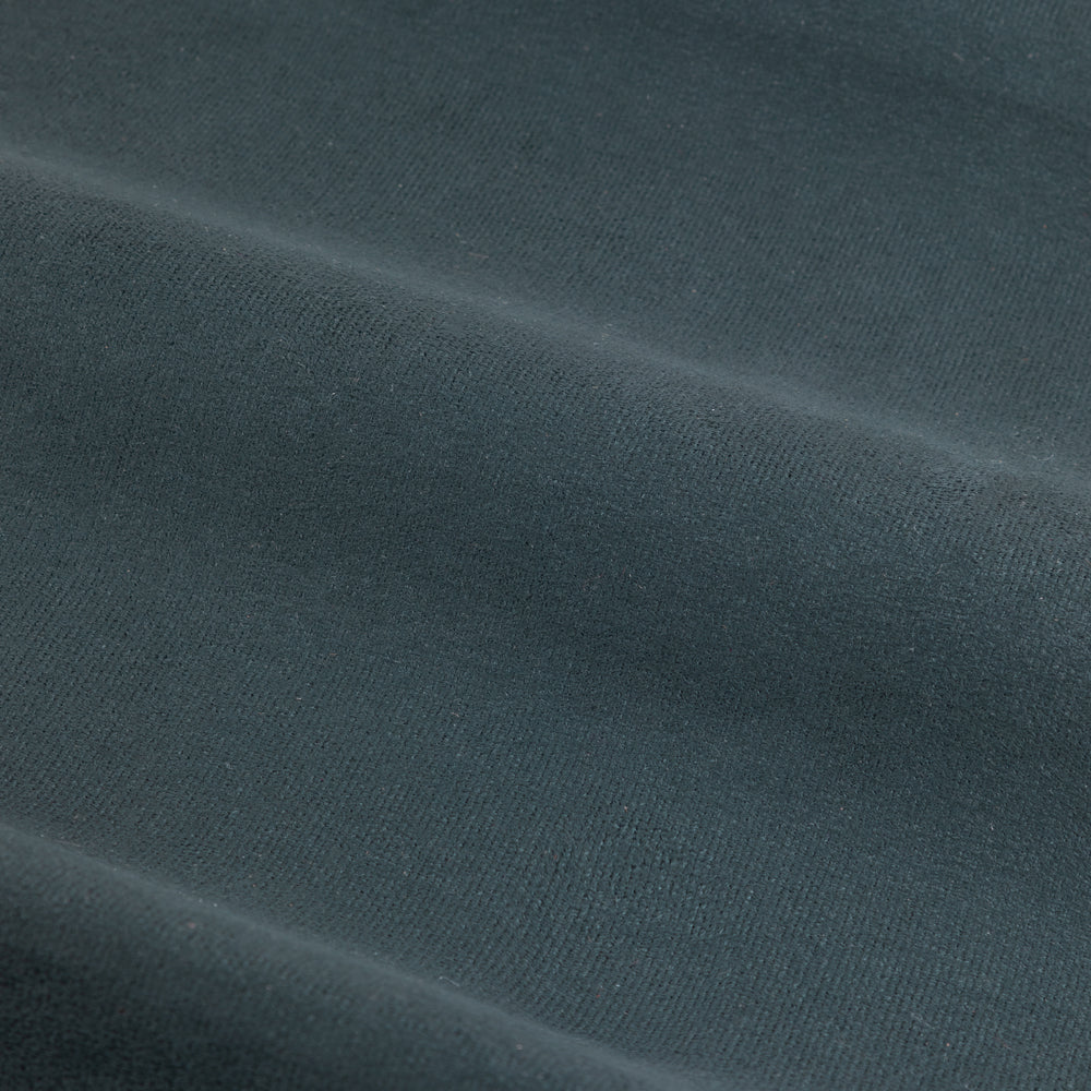 Verso Reversible Suede-look Blackout Eyelet Curtains Petrol