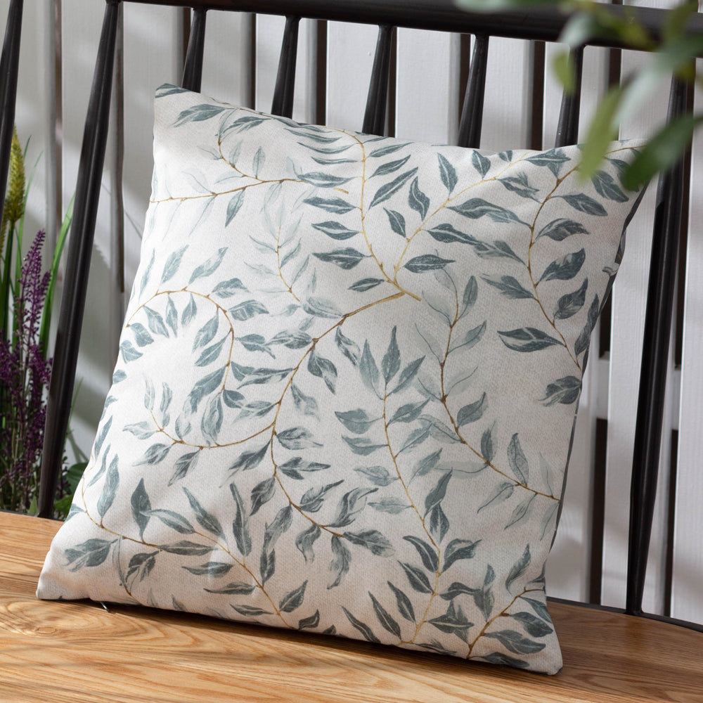 Vinea Green Outdoor Cushion Cover | Green Cushions | Evans