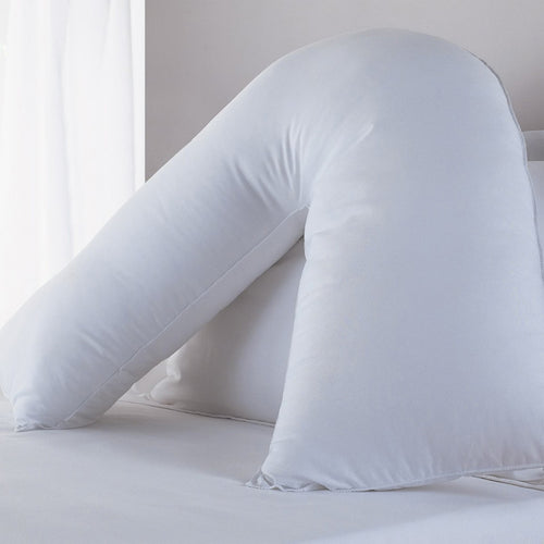  White Bedding - V-Shaped  Pillow White Essentials