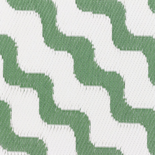 Abstract Green Rugs - Wave Indoor/Outdoor 100% Recycled Rug Green furn.