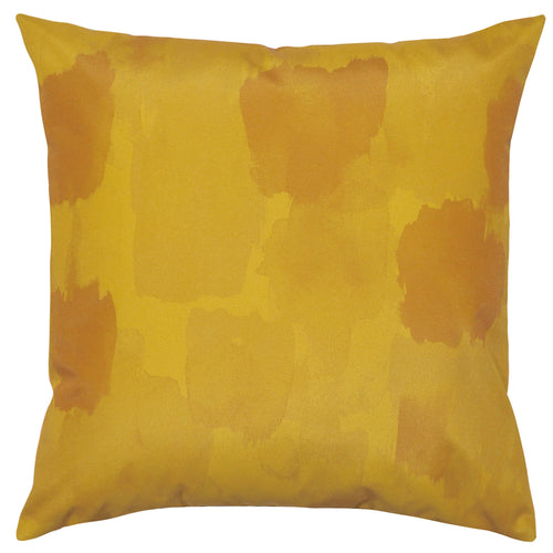 Abstract White Cushions - Watercolours Outdoor Cushion Cover Ochre Evans Lichfield