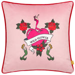 furn. Wildflower Cushion Cover in Pink