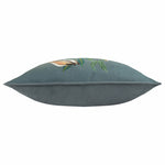 Wylder Wild Garden Leaping Hare Cushion Cover in Navy
