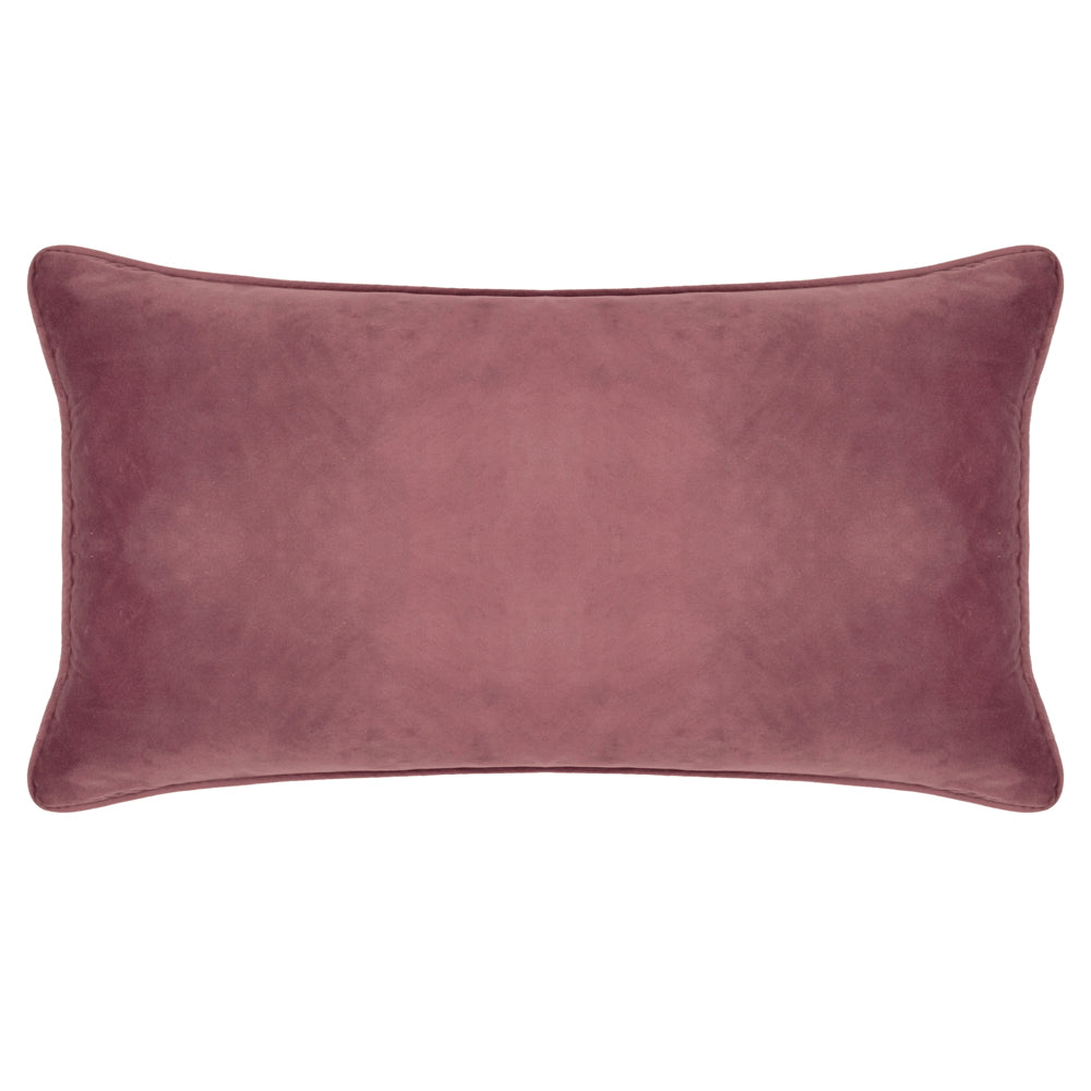 Wild Garden Mushrooms Cushion Wine