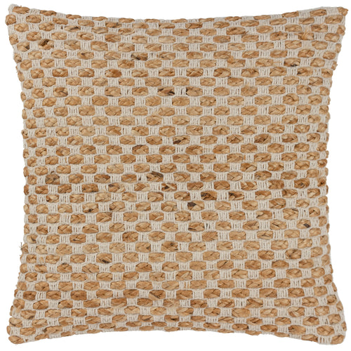 Global Beige Cushions - Wikka Jute Woven Cushion Cover Natural Yard
