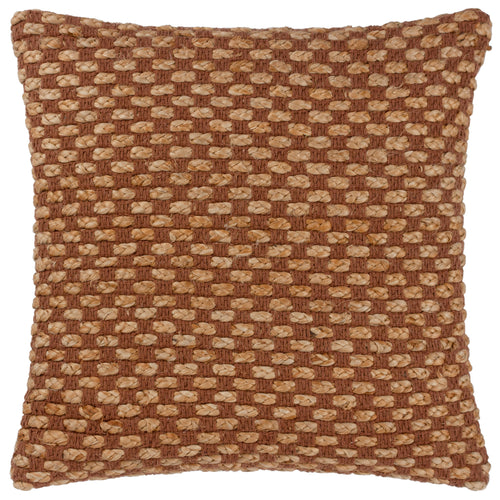 Global Brown Cushions - Wikka Jute Woven Cushion Cover Pecan Yard