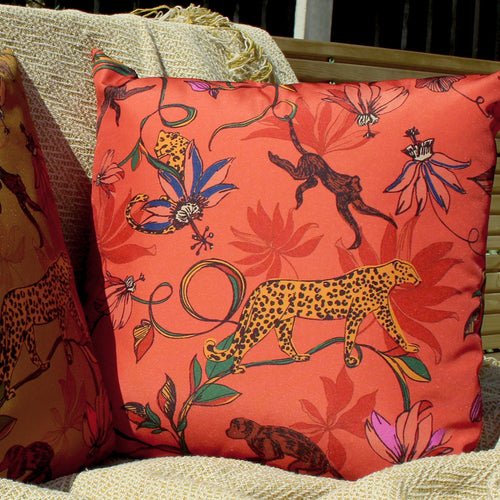 Animal Orange Cushions - Wildlife Outdoor Cushion Cover Orange furn.