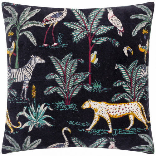 Animal Black Cushions - Wilds  Cushion Cover Black Wylder