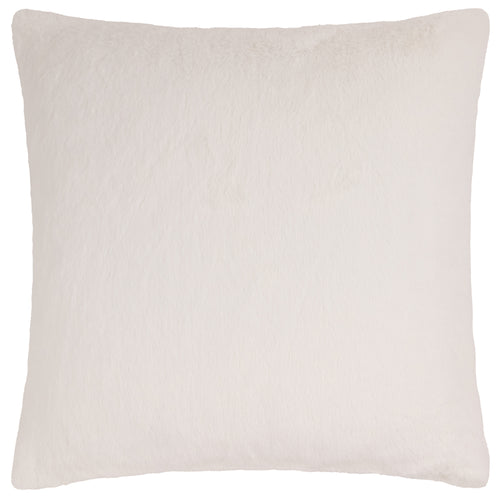 Winter Pines Faux Fur Cushion Ecru