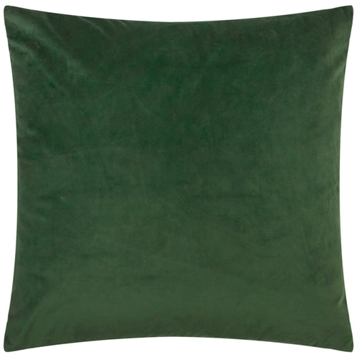 Winter Pines Velvet Cushion Spruce Green