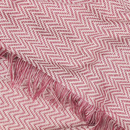Wisley Woven Outdoor Throw Heather/Pink