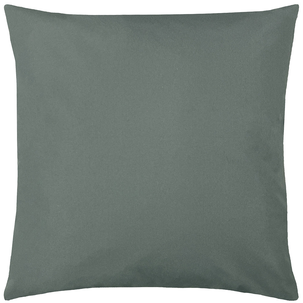 Plain Grey Cushions - Plain Outdoor Cushion Cover Grey Furn
