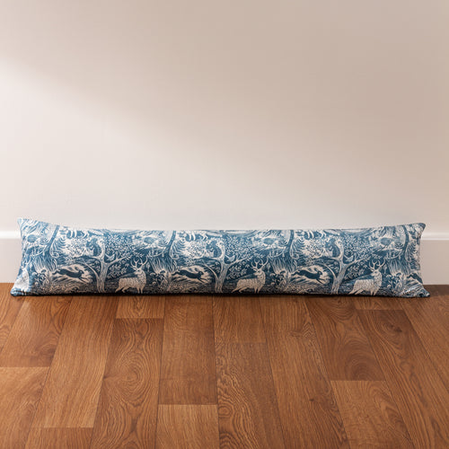 Animal Blue Cushions - Winter Woods  Draught Excluder Midnight furn.