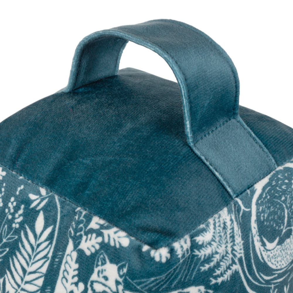 Winter Woods Door Stop Midnight