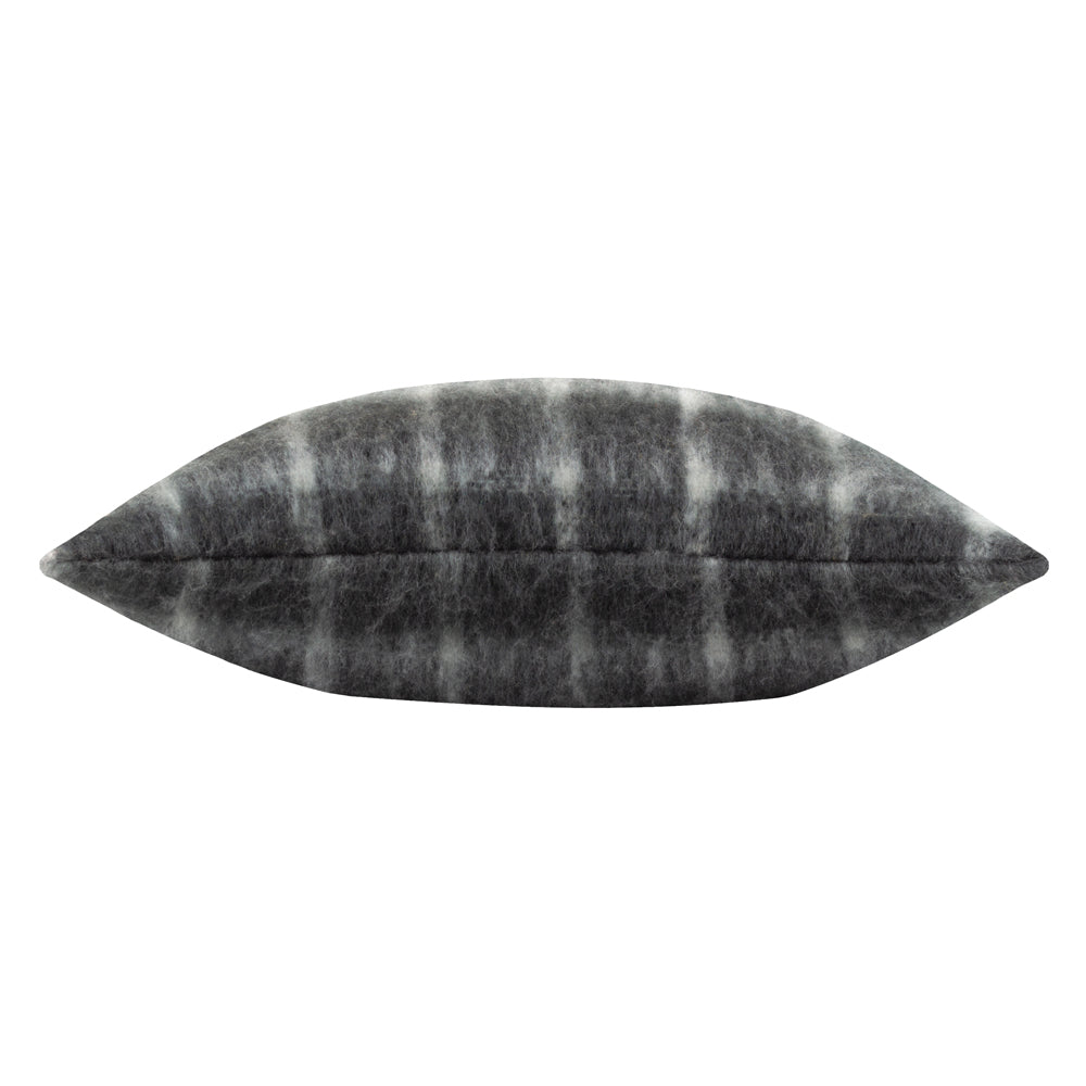 Yarrow Check Cushion Storm Grey