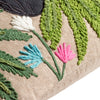 Wylder Zedra Embroidered Cushion Cover in Fern